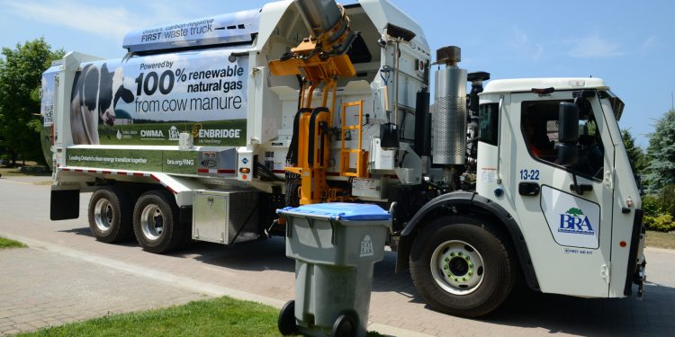 Holy crap! Ontario truck runs on cow manure.
