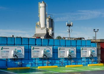 Lafarge Installs First of 100 EV Charging Stations for Light-Duty Fleet