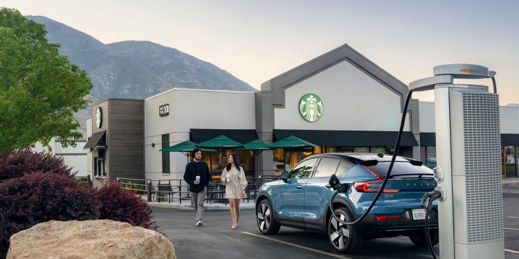 ChargePoint Powers EV Charger Network for Starbucks, Volvo Across Five States